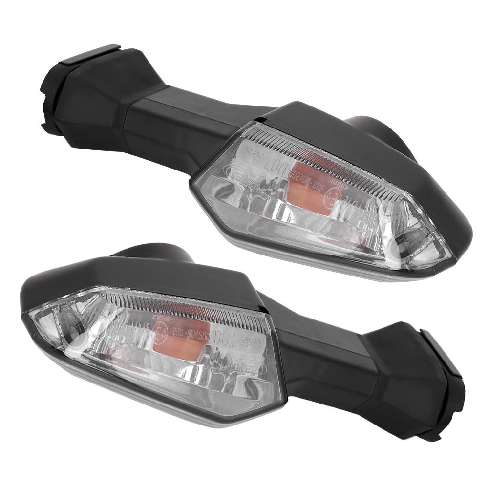 

Указатель поворота, Светодиодный указатель поворота для мотоцикла, Подходит для Z250 Z750R (Дымчато-черный) (Черный Дымчатый)