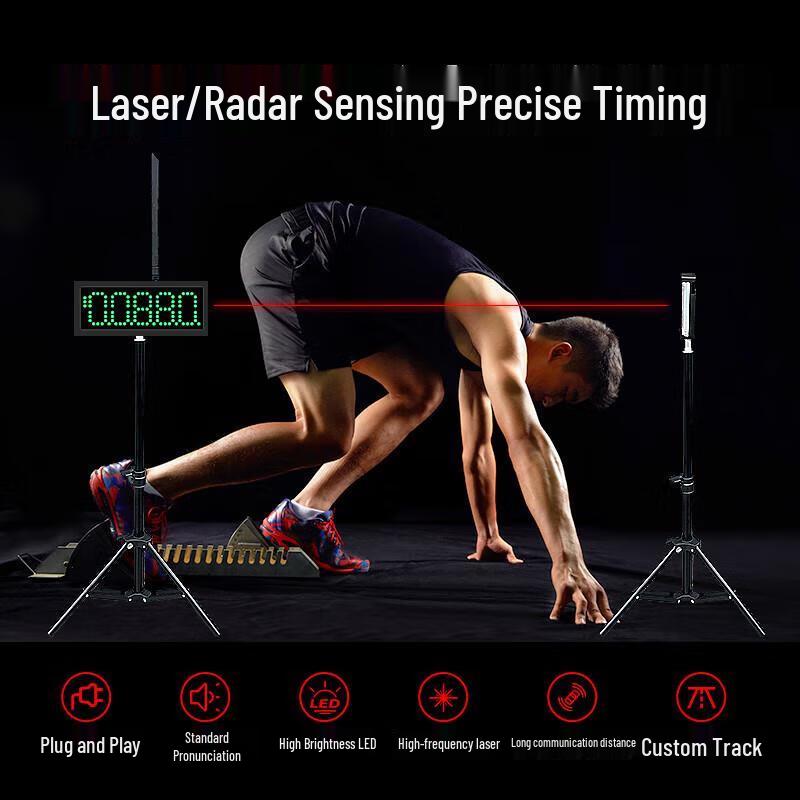 7-Color Adjustable Referee Interval Timer