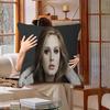 Singer Adele Cushion Cover Inches Farmhouse Decor Home Throw Pillow Covers For Couch Decorations