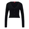 Hugo Womens/Ladies Sanderin Rib Knit Cardigan