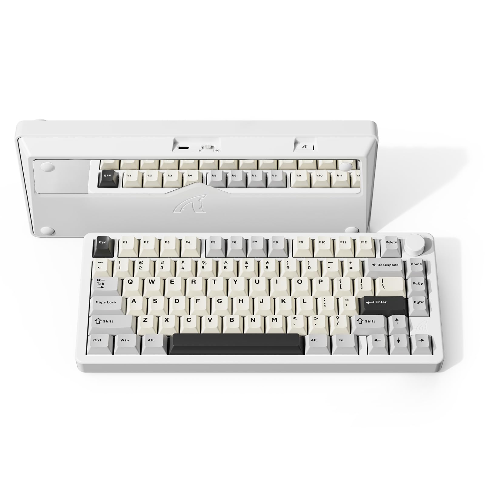 

ATTACK SHARK x MAMBASNAKE keyboard for Linux /Office (Starlight-White)