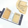 1 Set 50pcs Self-Sealing Garden Seed Envelopes Home Garden Storage Organizers Binder for Easy Planting And Care