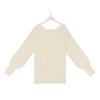 Women's Fashion Casual Temperament Loose Round Neck Pullover Long Sleeve Knit Sweater