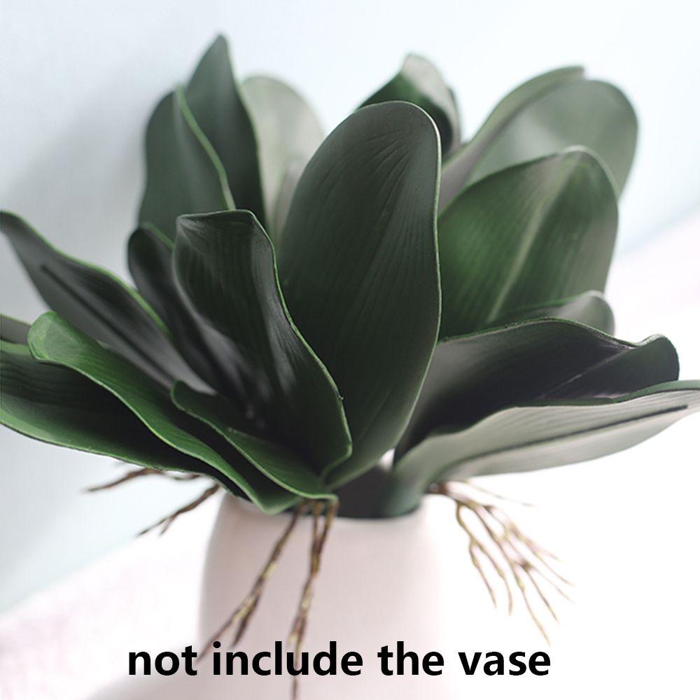 

Flowers Orchid Leaves Artificial Plants Plastic Grass Simulation Leaves Phalaenopsis Leaf