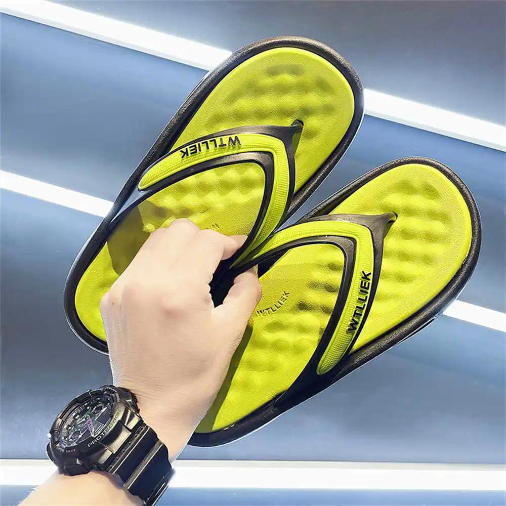 Size 44 Large Dimensions Trainer Men Hawaiian Slippers Shoes Transparent Sandals Sneakers Sports Real Zapato Character
