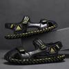2025 Sandalen Herren Sommer neu Strandschuhe rutschfest Oberbekleidung große Größe Herren lässige coole Hausschuhe