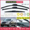 Wiper Front Rear Wiper Blades Set For Honda CR-V CR V CRV 4th Gen RM 2012 - 2016 Windshield Windscreen Clean Window 26"+16"+13"