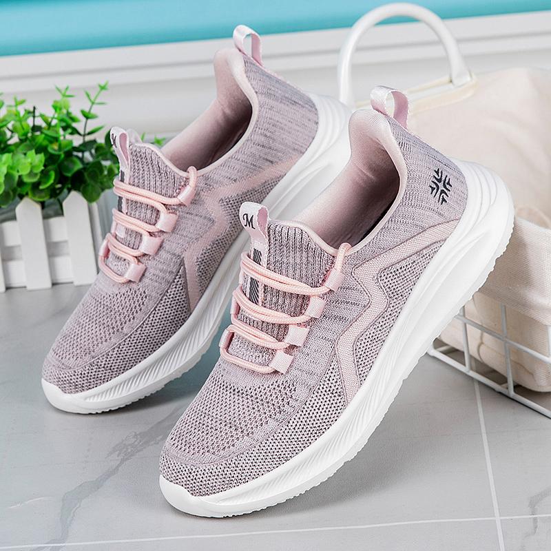 

Men Women Casual Sports Summer Sneakers Breathable Lightweight Non Slip Comfortable YRZL Women Walking Shoes Female Non Slip Gym Running Sport 36