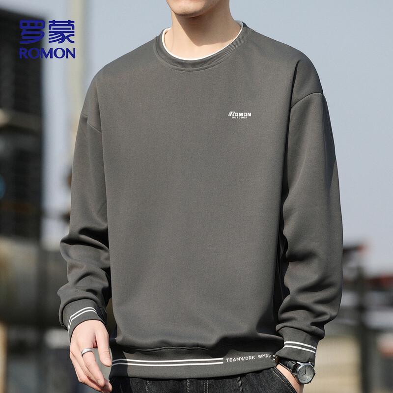 

Мужской повседневный пуловер с круглым вырезом Romain WY06 XL