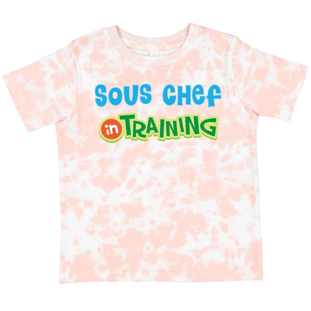 Inktastic Sous Chef In Training Toddler kids boys T-Shirt Future Job Occupation Career Kid 140