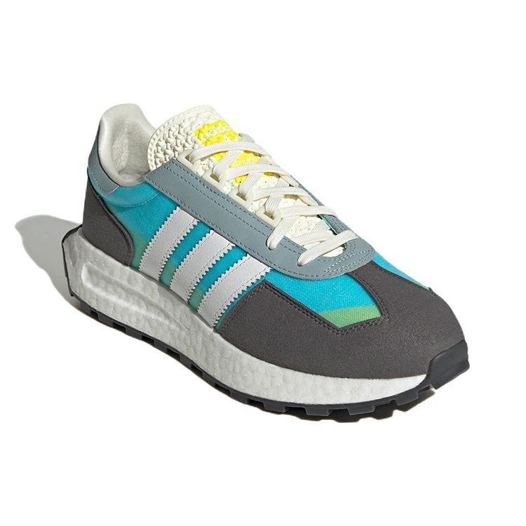 Adidas Retropy E5 Grey Bliss Blue Unisex Sneakers Grey-Five Cloud-White GX9820