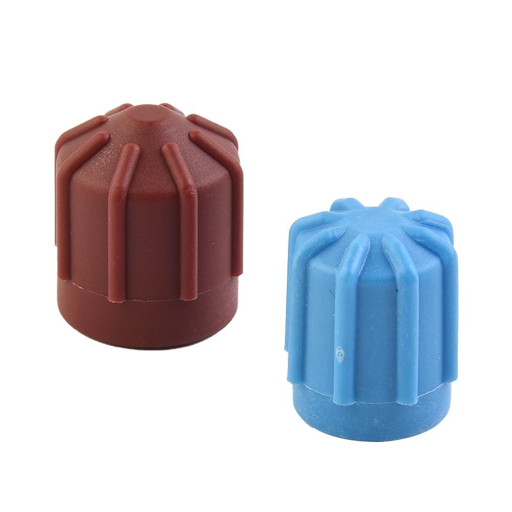 Auto Air conditioning valve core set Dust Cover A/C Valve Cap High/Low Voltage
