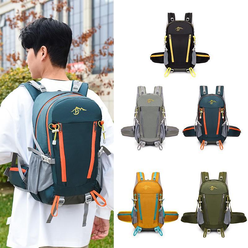 Outdoor Mountaineering Bag Sports Cycling Backpack Large Capacity Lightweight Multi-functional Hiking Mountaineering Bag Backpack