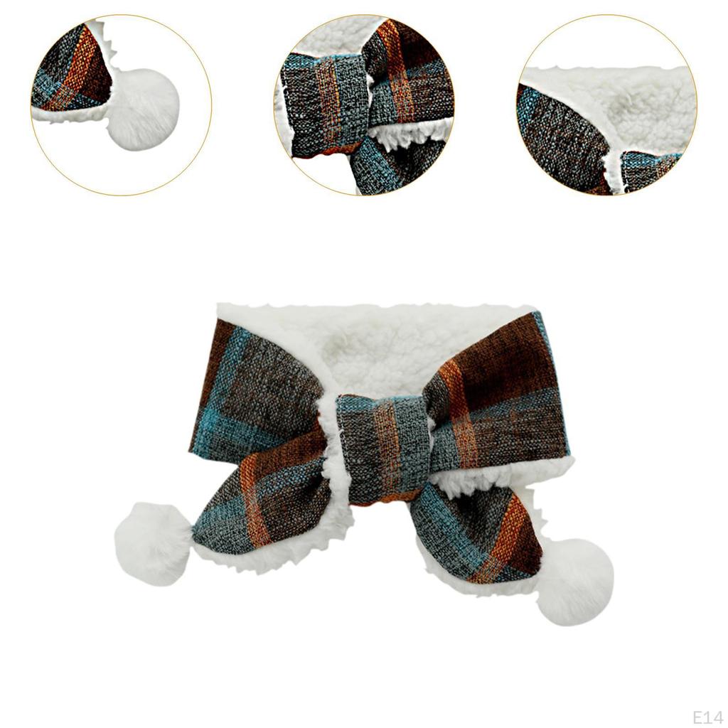 Cozy Pet Neckwear for Winter Adventures