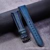 Cowhide Watch Strap Is Suitable For 22Mm Pin Buckle High-End Tree Height Leather Lychee Pattern Strap