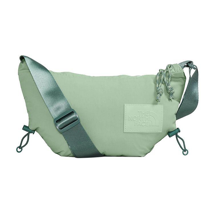 The North Face 31L Brand Logo Patch Shoulder Crossbody Outdoor Bag Recycled Nylon Misty Sage Dark Sage Women bags NF0A81DSKIH One Size 9290₽
