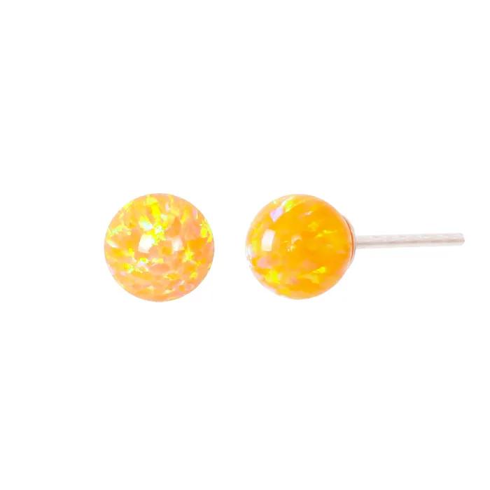Opal Aurora Jewelry Ball Earrings