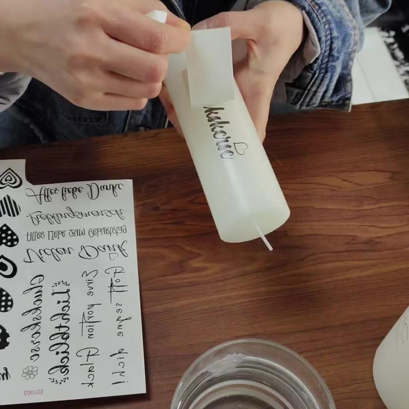 Christmas Sticker Wall Sticker Living Room Bedroom Home Decor Decals Art English Alphabet Stickers Positive Word Window Stickers