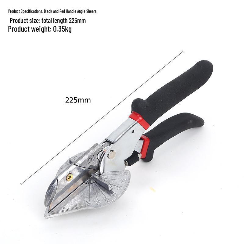 Wire Duct Scissors 45° Angle Woodworking Multi-Function Line Cutter Artifact