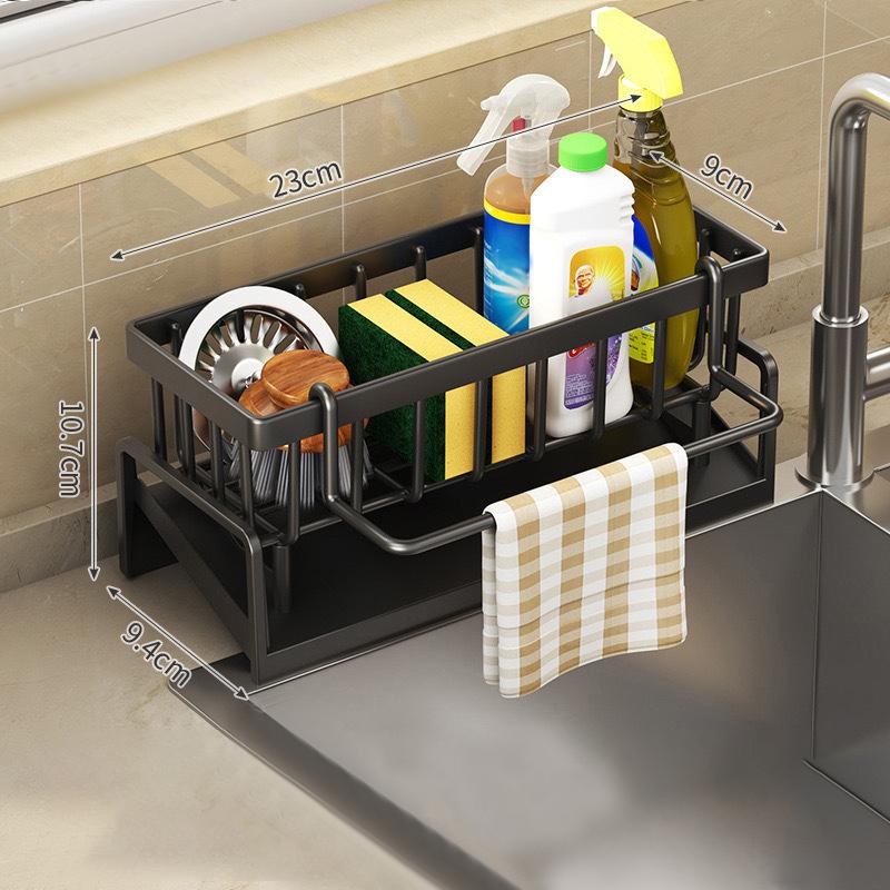 

Держатель для кухонной тряпки, мыльница, АБС-пластик, самодренажный, держатель для пробки для раковины, держатель для губки, для кухонной раковины, органайзер, корзина для раковины