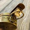 Marine Pocket Compass Gift Vintage Nautical Solid Brass WWII Military Compass Collectible
