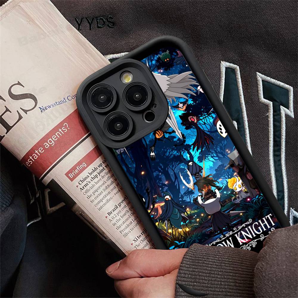 

Hollow Knights Cartoon Silicone Phone Case For IPhone 17 Pro Max 16 15 14 13 12 11 Plus 17 Air iPhone 13pro max