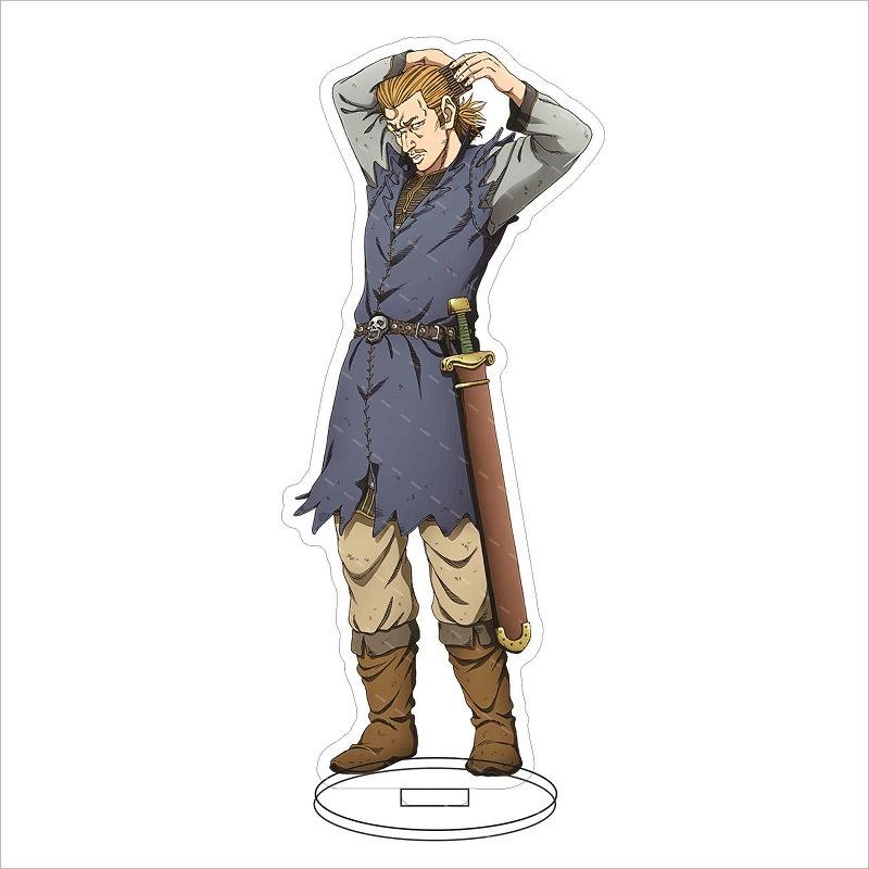 Anime Vinland Saga Thorfinn Acrylic Stand Model Plate Decoration Desk Figure Display Fans Gifts Animation Products Tableware