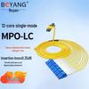 Boyang 12-Core Single-Mode MPO Fan-Out Fiber Optic Patch Cable