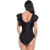 2024 European & American Ruffle One-Piece Swimsuit for Women - Sexy Bikini Swimwear