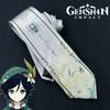 Genshin Impact Originalspiel Bard Windy Necktie Anime-Stil Krawatte für Jkdk Schulmode