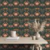 Boho Leaf Peel and Stick Wallpaper Floral Self Adhesive Wallpaper Waterproof Removable Contact Paper for Living Room Bedroom