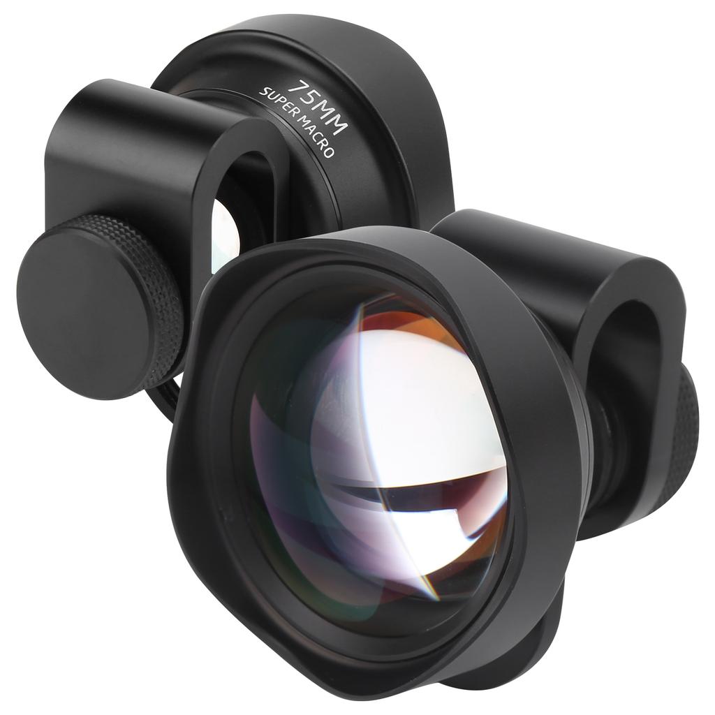 75mm Mobile Phone Camera Macro Lens External Aspherical Macro Lens for Phones IOS Pad