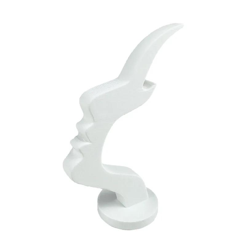 Human Face Eyeglass Holder Stand Secure & Artistic Storage Solution Elevate Desk or Nightstand Decor Practical Minimalist