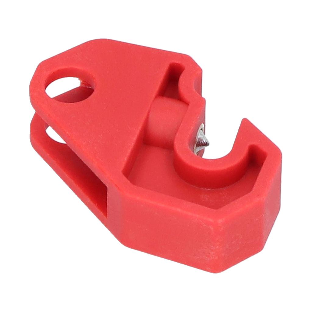 Small Circuit Breaker Lockout Air Switch Safety Lock 10mm 0.4in Lockhole Locking By Screwdriver