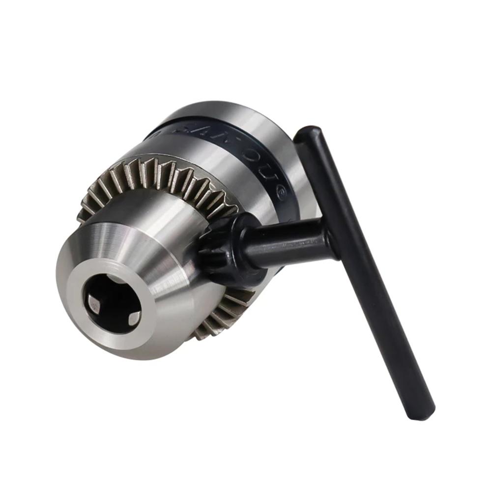 CNC Machine B12 Drill Chuck with Wrench Clamping Range 1 5 10mm Suitable for Milling Machine and Wood Working Projects