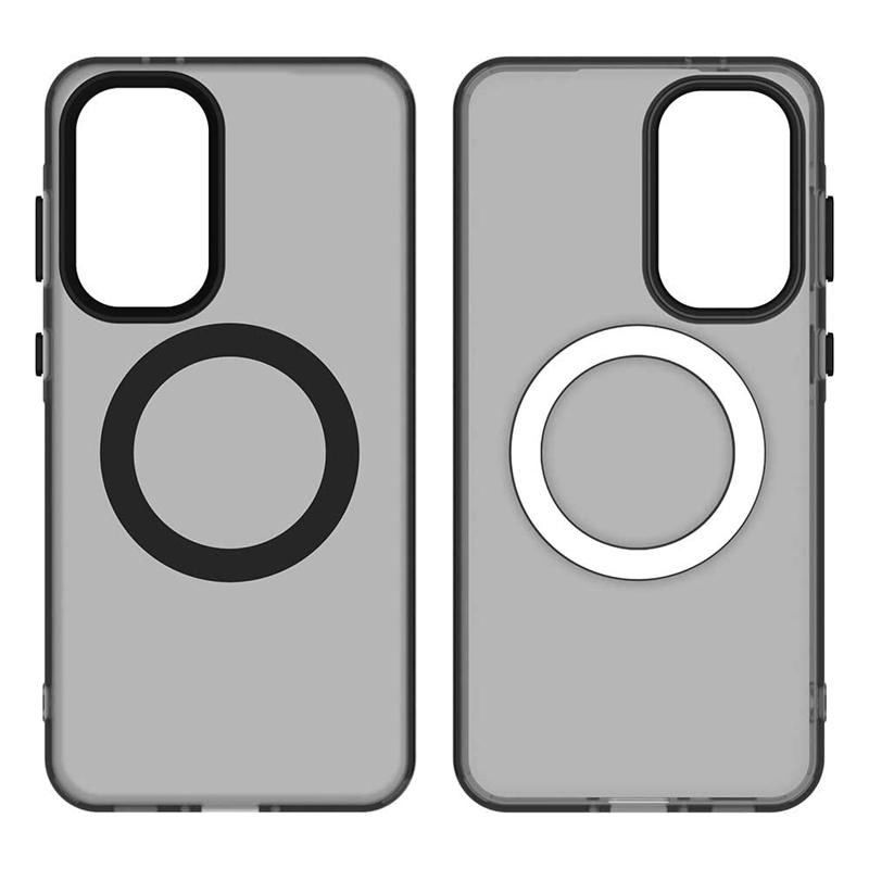 Transparent Case For Samsung Galaxy Quantum 6 Case Magnetic Adsorption Wireless Charge Cover For Samsung Galaxy Quantum 6 Case