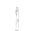 Western Cutlery Set - Thickened Pointed Handle, Stainless Steel Fruit Fork, Dessert Spoon, Steak Knife, Fork & Spoon, New Chinese Style.