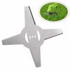 Manganese Steel Lawn Mower Fittings Straight Blade Garden Tool Parts  Grass Trimmers