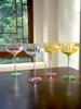 Nordic Pumpkin Pattern Contrasting Red Wine Glasses Dessert Glasses Water Glasses Goblets And White Wine Bar Utensils