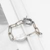 4Sets Stainless Steel OT Clasps Irregular Square Heart Toggle Clasps Connector For DIY Necklace Bracelet Jewelry Making Supplies