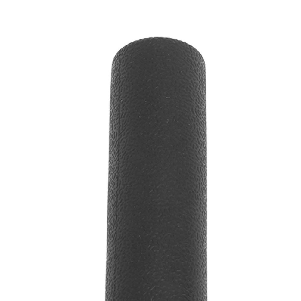 10pcs Black Handle Sleeves Rubber Grip Tubes Easy Install Protective Cover Fitness Equipment чёрный