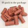 Extra Large 18 Pcs Perm Rods, Jumbo Size 3.25in/8.25cm Hair Rollers for Natural & Long Hair, Cold Wave Rods for Curling & Perming, Home Hairdressing