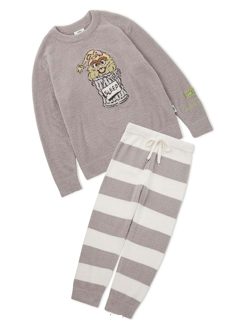 

Gelato Pique Sesame Street Homme Motif JQD Pullover Long Pants PMNT245059 & Set, Men s, Gray, серый