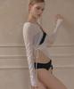 VINAJ Lace Asymmetrical Wrap Cover-Up (White)