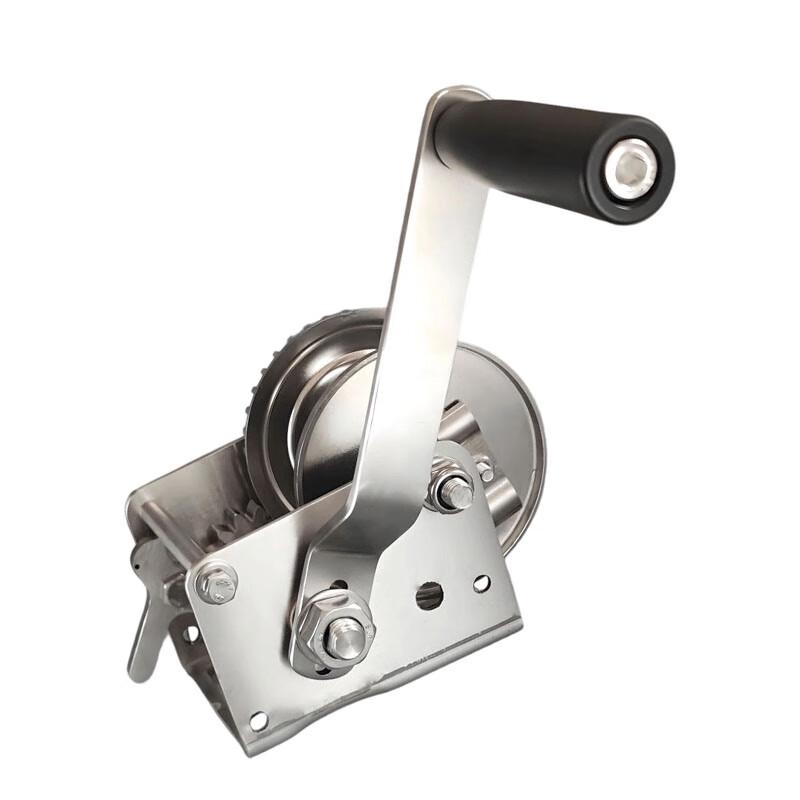 Lvkun 800 Series Manual Hand Crank Winch with 10m Rope Hook