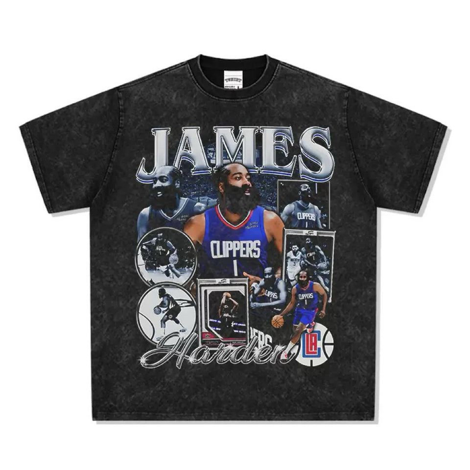 James Harden Oversized Washed T-Shirt II S