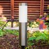 IP65 Rated Pathway Lights Waterproof Bollard Light Solar Garden Lights  Outdoor Use