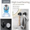 Suction Cup Hooks Removable Shower Hooks, 4Pcs Metal Towel Hooks for Bathroom Window Glass Wall Door Can Hang Various Towels Bath Towels Keycha,