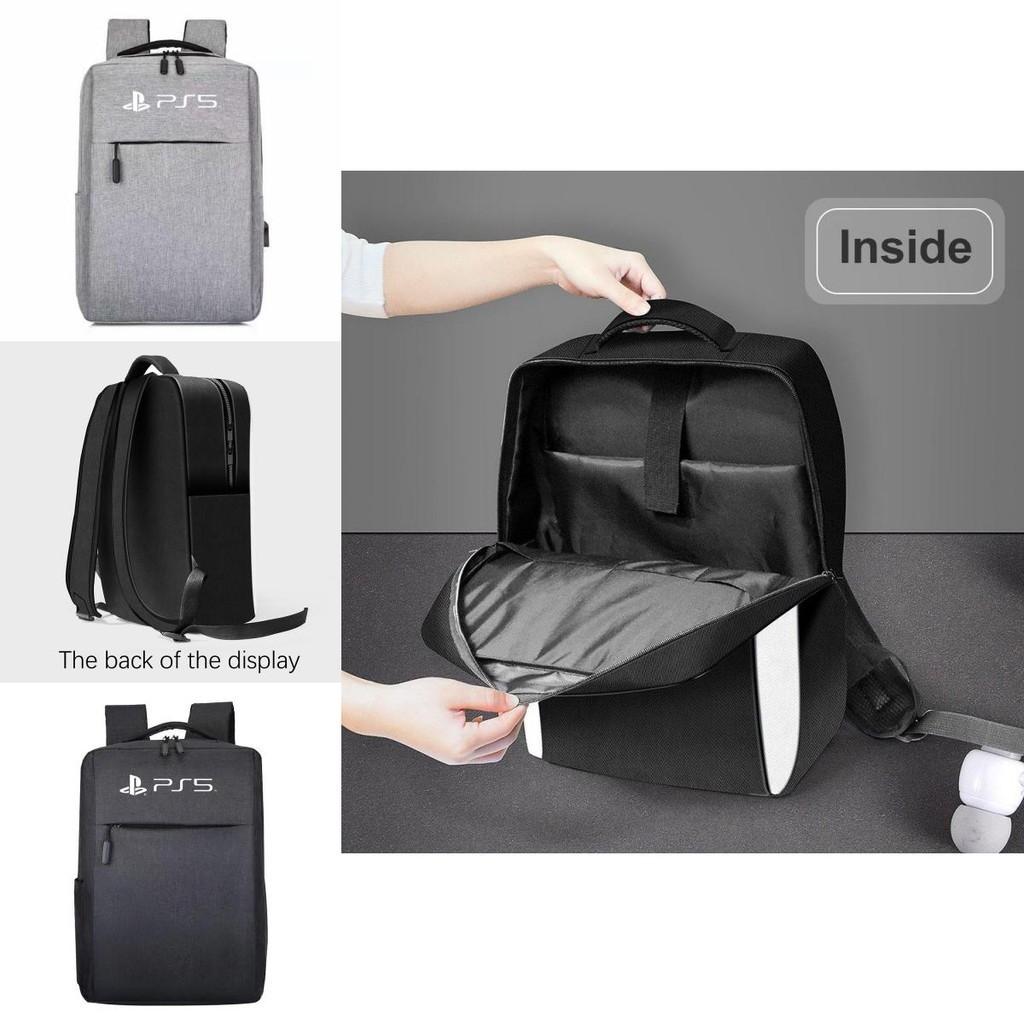 Ps5/4 Storage Bag Shockproof Dustproof Stylish Double Color Design Easy To Carry