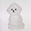 Hair Grooming Dog Hair Storage Box Transparent Puppy Pendants Cartoon Pet Hair Keychain  Backpack